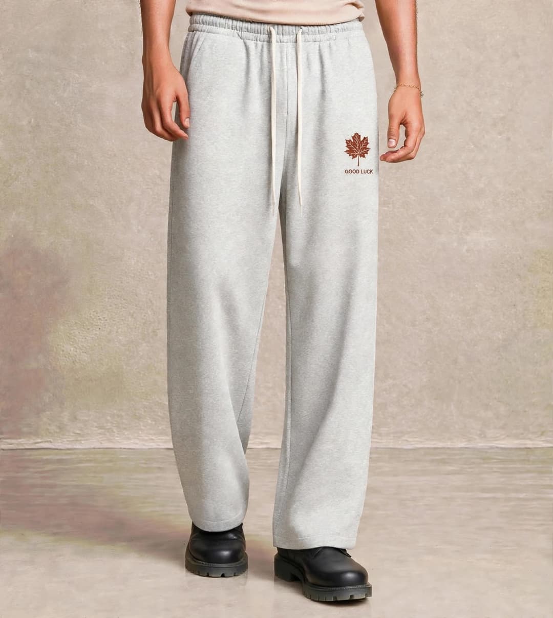 Pantalon chino beige