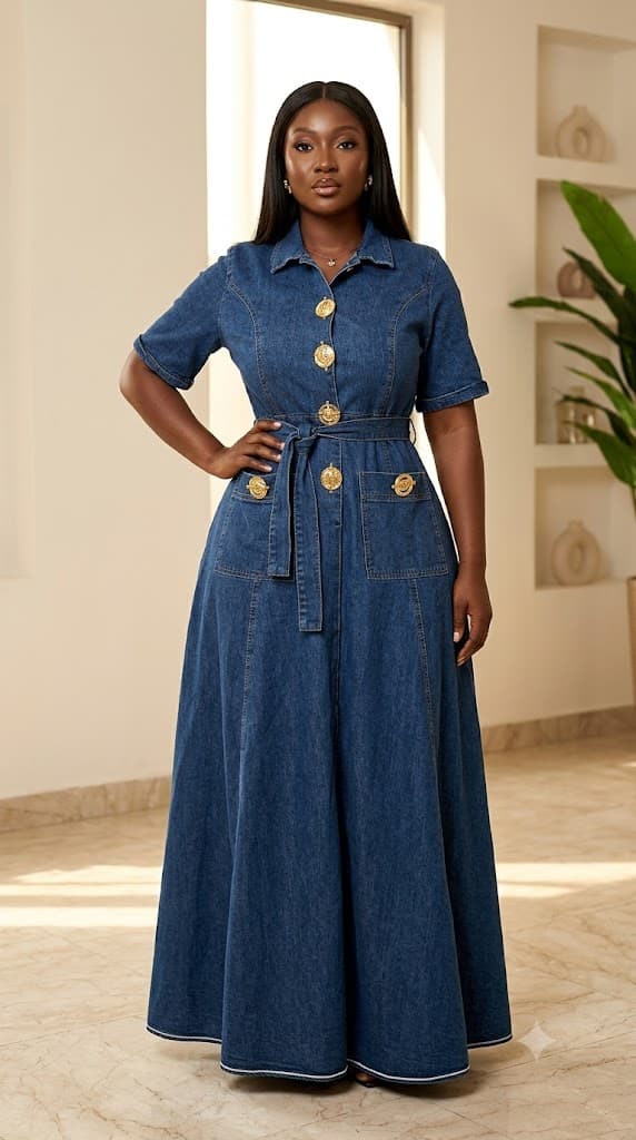 Robe de cérémonie brodée main