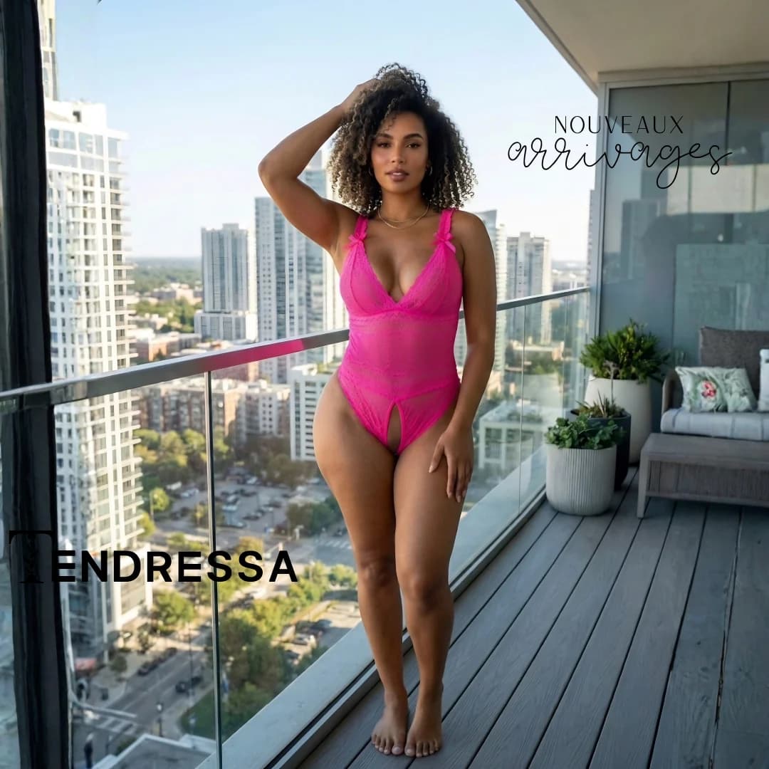 Body en dentelle rose – L’éclat glamour qui illumine vos instants